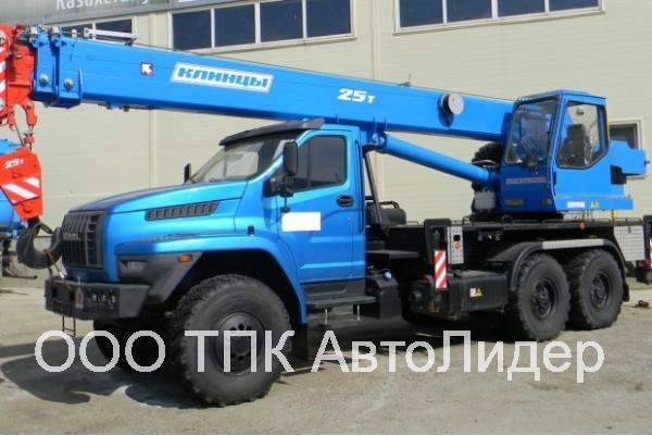 Автокран КС-55713-3К-2В "Клинцы" на шасси Урал-4320 NEXT (6 х 6)