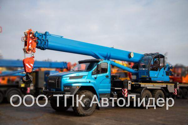 Автокран КС-55713-3К-4 Лайт "Клинцы" на шасси Урал-4320 (6 х 6)