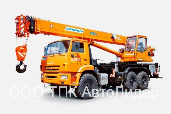 Автокран КС-55713-5К-1 "Клинцы" на шасси КамАЗ-43118 (6 х 6)