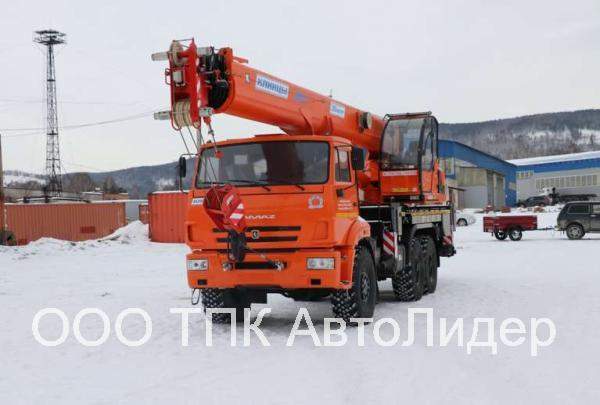 Автокран КС-55713-5К-4 "Камышин" на шасси КамАЗ-43118 (6 х 6)