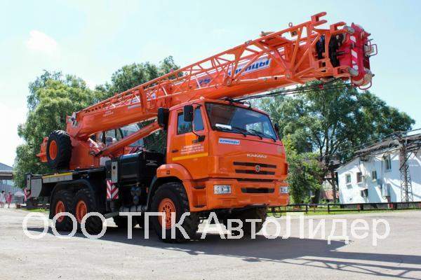 Автокран КС-55713-5К-4 "Клинцы" на шасси КамАЗ-43118 (6 х 6)