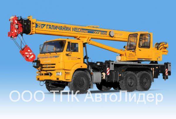 Автокран КС-55713-5В "Галичанин"на шасси КамАЗ-43118 (6 х 6)