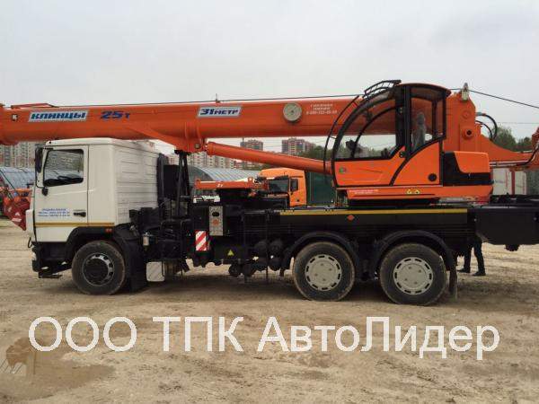 Автокран КС-55713-6К-4 "Клинцы" на шасси МАЗ-6312 (6 х 4)