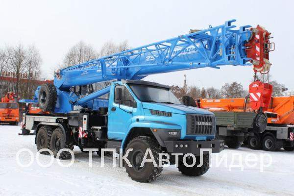 Автокран КС-55729-3К-3 "Клинцы" на шасси Урал-4320 NEXT (6 х 6)
