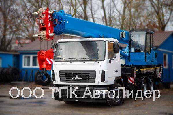 Автокран КС-55729-6К-3 "Клинцы" на шасси МАЗ-6312 (6 х 4)