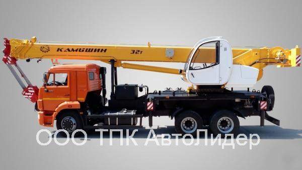 Автокран КС-5576К "Камышин" на шасси КамАЗ-65115 (6 х 4)
