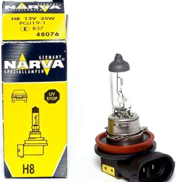 Автолампа NARVA STANDARD 12 V H8 35W PGJ19-1( картон 1шт)