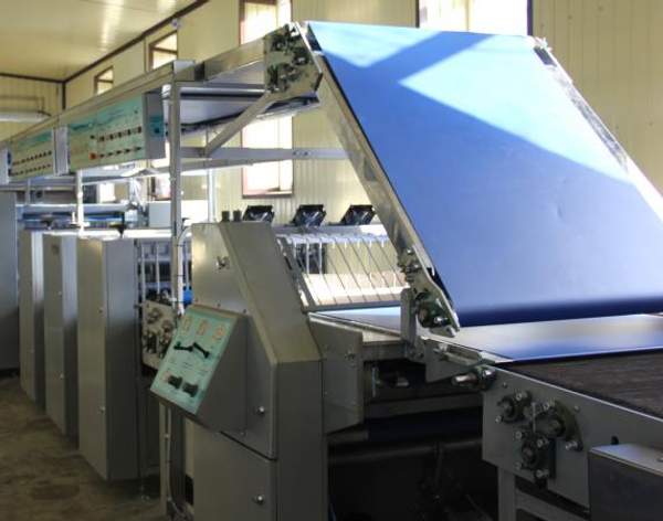 Автоматическая линия для затяжного печенья и крекера