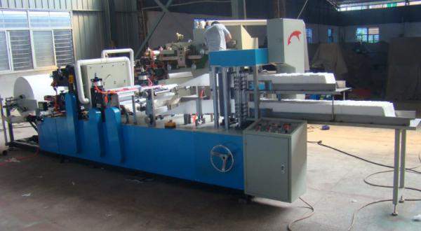 Автоматический аппарат для изготовления салфеток с рисунком