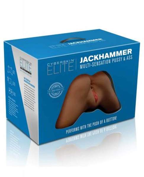 Автоматический мастурбатор CyberSkin® Elite Jackhammer Multi-Sensation Pussy & Ass, Topco Sales