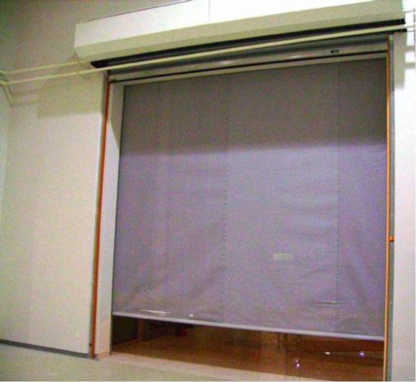 Автоматический огнезащитный экран