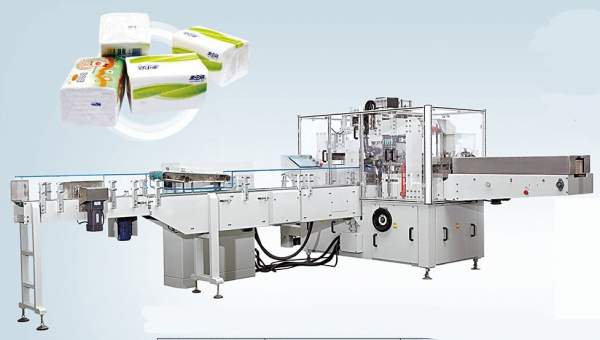 Автоматический станок для упаковки бумажных салфеток VC-6021