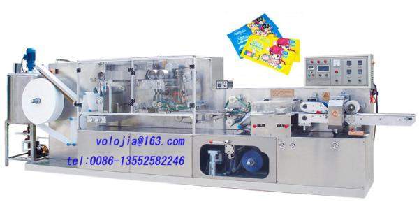 Автоматическое оборудование для производства и упаковки влажных салфеток в индивидуальную упаковку (1-2 шт) модель VC-160II