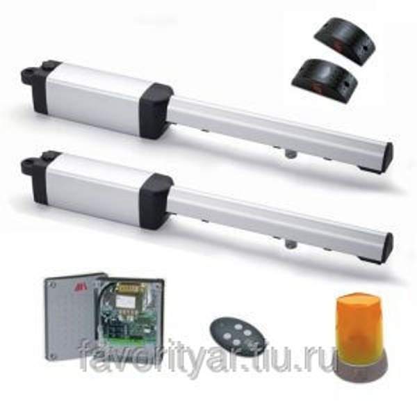 Автоматика для распашных ворот максимальной массой створки 1000кг, и шириной створки до 5м.