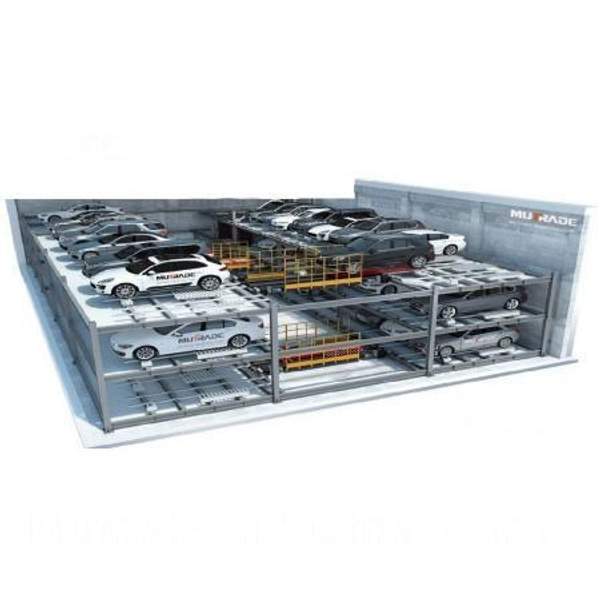 Автоматизированная механизированная система для парковки 2-15 уровней