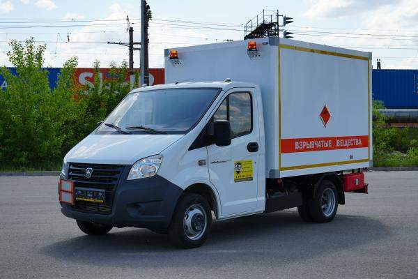 Автомобиль для перевозки взрывчатых веществ на базе ГАЗель