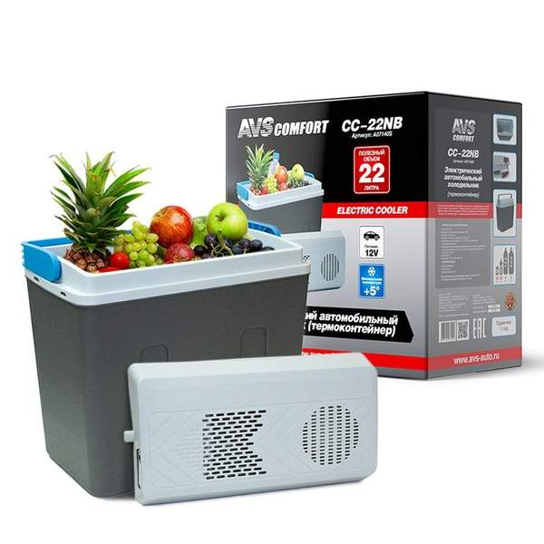 Автомобильный холодильник CC-22NB AVS (22л) 12V