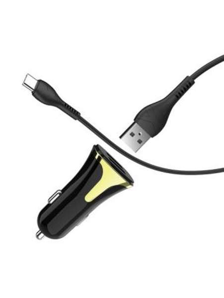 Автомобильное зарядное устройство кабель Type-C QC3.0 / Z31 Hoco