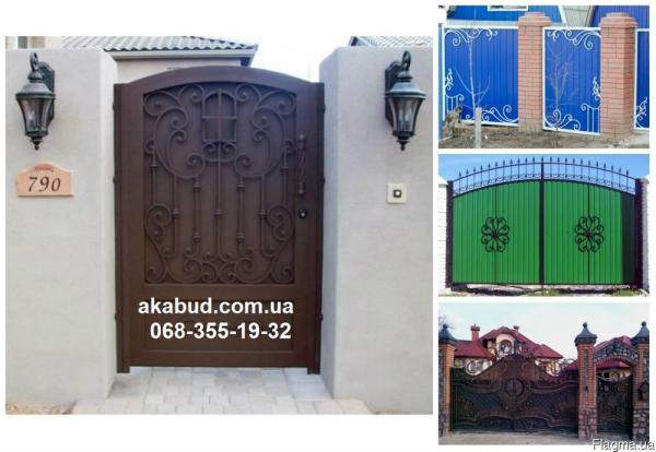 Автомобильные навесы, ворота, калитки