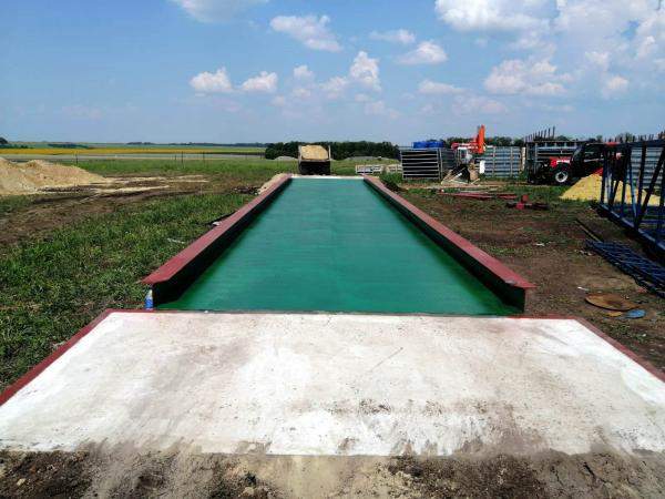 Автомобильные весы «АСП» 50 тонн 18 метров на поверхности