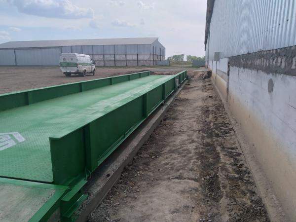 Автомобильные весы «АСП» 50 тонн 24 метра на поверхности