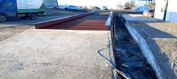 Автомобильные весы «АСП» 60 тонн 10 метров на поверхность