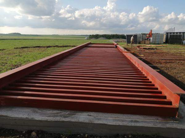 Автомобильные весы «АСП» 60 тонн 18 метров на поверхности