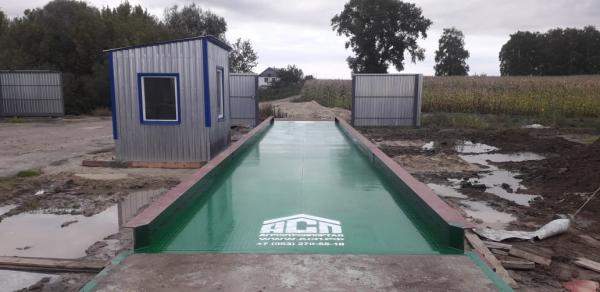 Автомобильные весы «АСП» 60 тонн 20 метров на поверхности