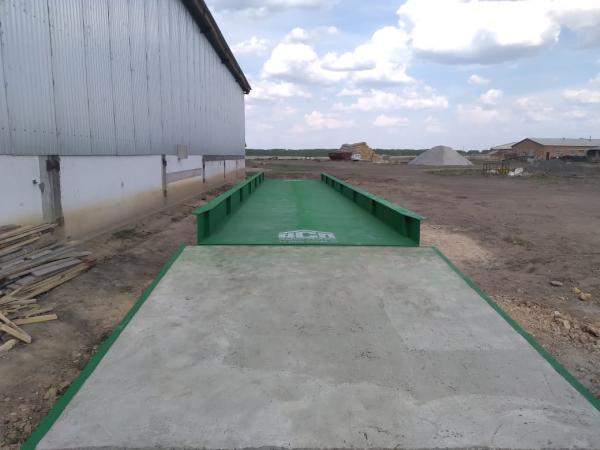 Автомобильные весы «АСП» 60 тонн 24 метра на поверхности