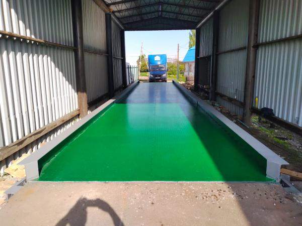 Автомобильные весы «АСП» 60 тонн 6 метров на поверхности