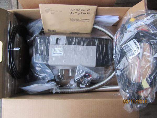 Автономный воздушный отопитель Air Top Evo 40 (дизель, 24 В)