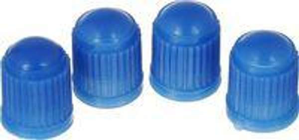 Автос Колпачки на колесные вентили пластик синие 4 шт. Img