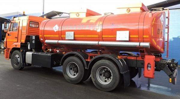 Автотопливозаправщик АТЗ-12 на шасси КамАЗ 65115