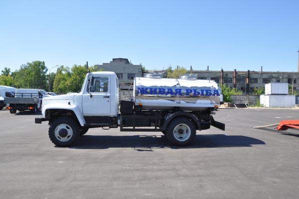 Автоцистерна, молоковоз, цистерна на базе ГАЗ 3309