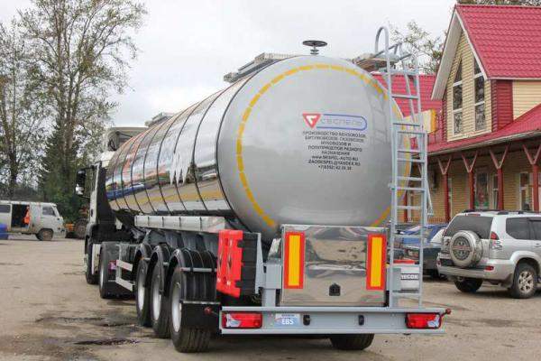 Автоцистерна Сеспель 96487В (пищевой ППЦ-25) 2 отсека