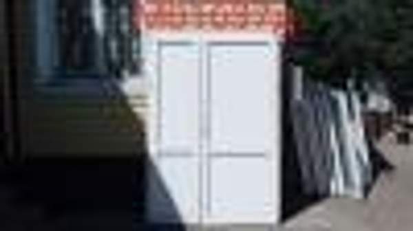 Б/У Двери Пластиковые 2060 (В) х 1420 (Ш) Балконные Штульповые Сэндвич-панель