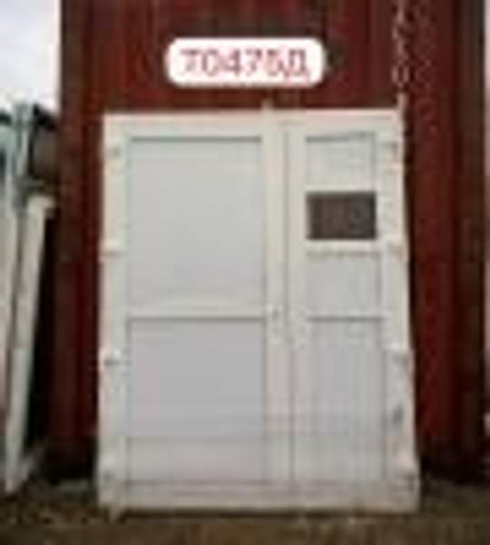 Б/У Двери Пластиковые 2070 (В) х 1650 (Ш) Входные Штульповые Сэндвич-панель