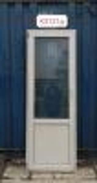 Б/У Двери Пластиковые 2080 (В) х 740 (Ш) Балконные