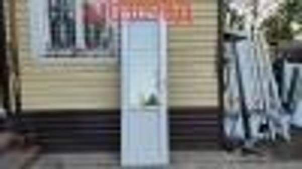 Б/У Двери Пластиковые 2190 (В) х 650 (Ш) Балконные