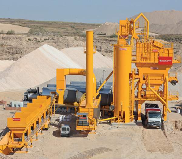 Б/У Мобильный асфальтный завод Intrame UM 200 (200 т/час)