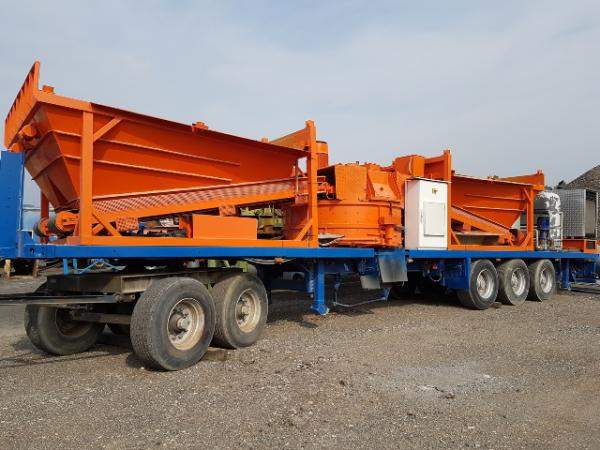 Б/у мобильный бетонный завод Hartmann HA MP 1500/1250 2007 г.в.