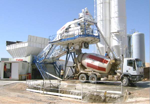 Б/У Мобильный бетонный завод LEBLAN CTAH-90 БСУ,РБУ