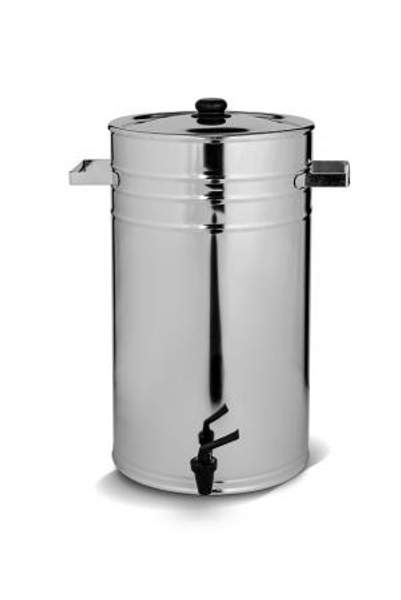 Бак для питевой воды БП-25. Бак для воды БП-25. Бак БП-25 из нержавеющей стали с краном и крышкой,объем 25л, 380х320х380мм, кран пластиковый.