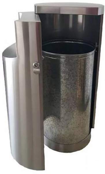 Бак мусорный Merida KIM171 раздвижной матовый