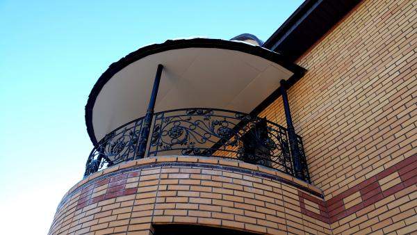 Балкон кованый