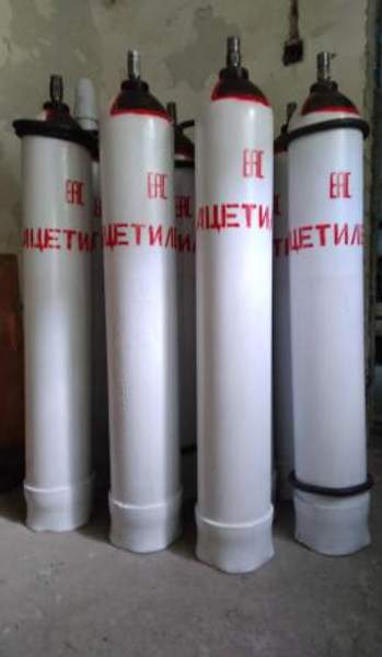 Баллон ацетиленовый 40л