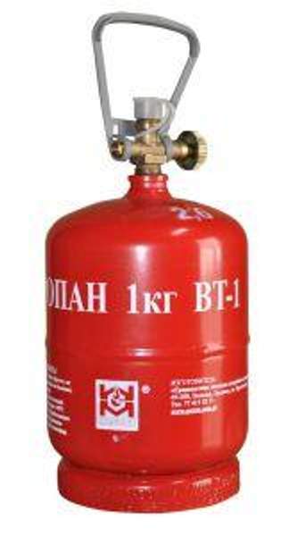 Баллон стальной сварной туристический BT-1