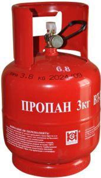 Баллон стальной сварной туристический BT-3