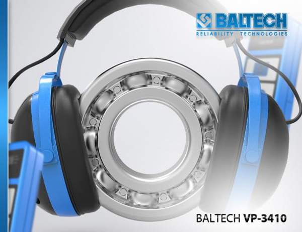 BALTECH VP-3410 - виброметр (виброперемещение, виброскорость, виброускорение)