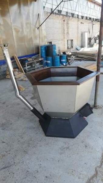 Банный чан из нержавейки во Владивостоке